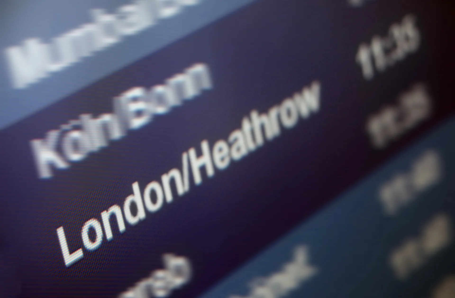 Heathrow Airport Terminal - London airport transfer pickup point